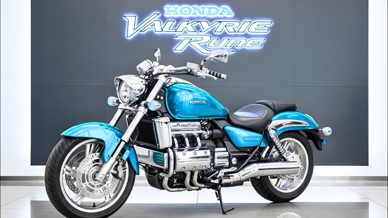 Honda Valkyrie Rune de Producción Limitada: Motocicleta Cruiser Exclusiva con Diseño Futurista y Potencia Legendaria de Honda