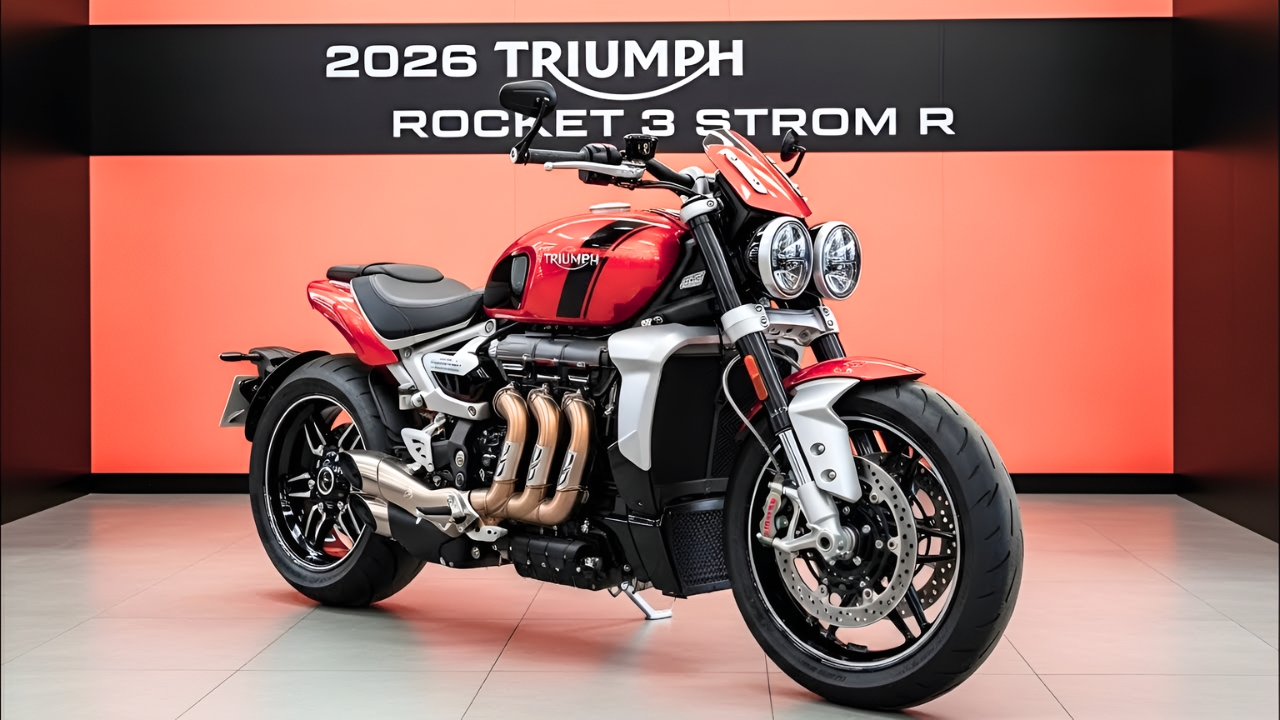 Triumph Rocket 3 Storm R: Moto Potente y de Alto Rendimiento