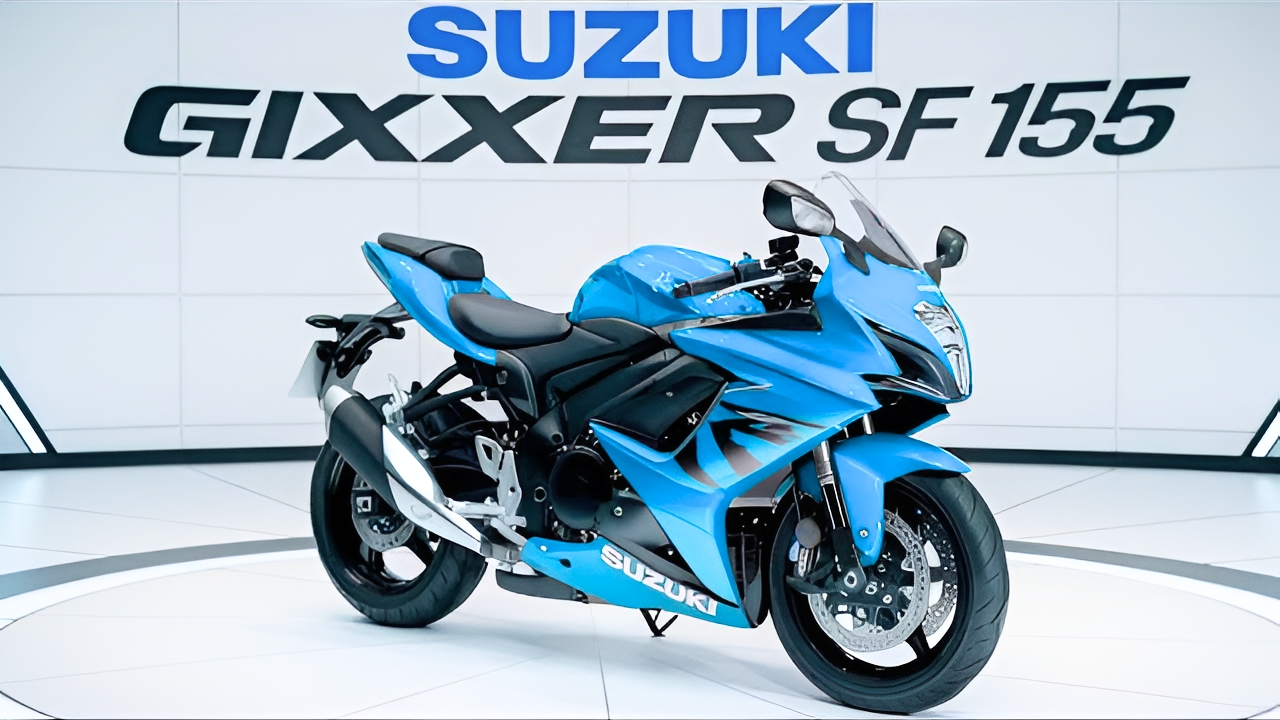 Suzuki Gixxer SF 155 Carenada Completa: Motocicleta Deportiva Ligera con Diseño Aerodinámico y Rendimiento Ágil para la Ciudad