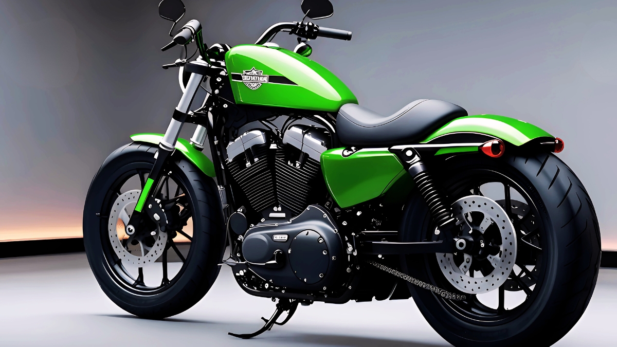 Harley-Davidson Sportster Iron 883: Motocicleta Cruiser Clásica con Estilo Oscuro y Potente