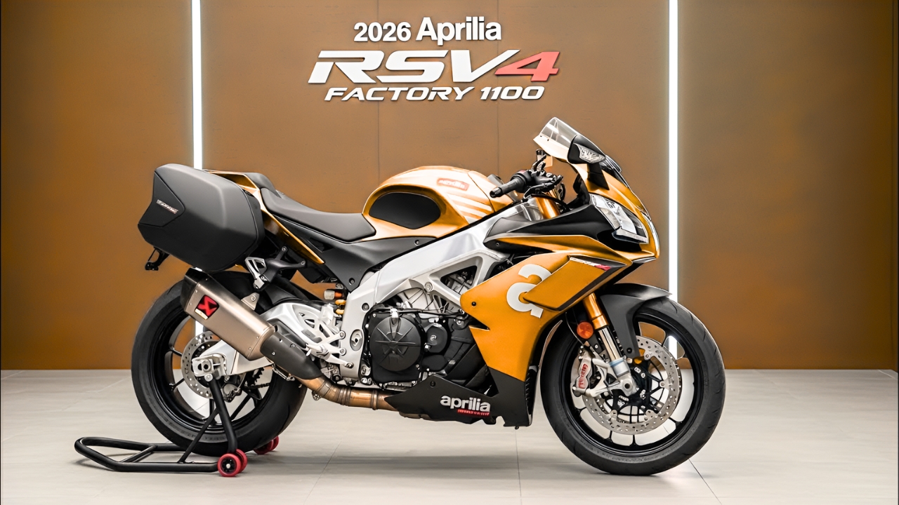 Aprilia RSV4 Factory 1100 2026: Superbike de Alto Rendimiento