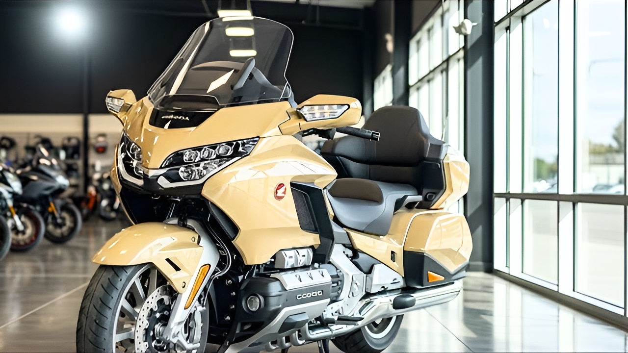 Honda Gold Wing 50 Aniversario “Eternal Gold”: Moto Touring de Lujo