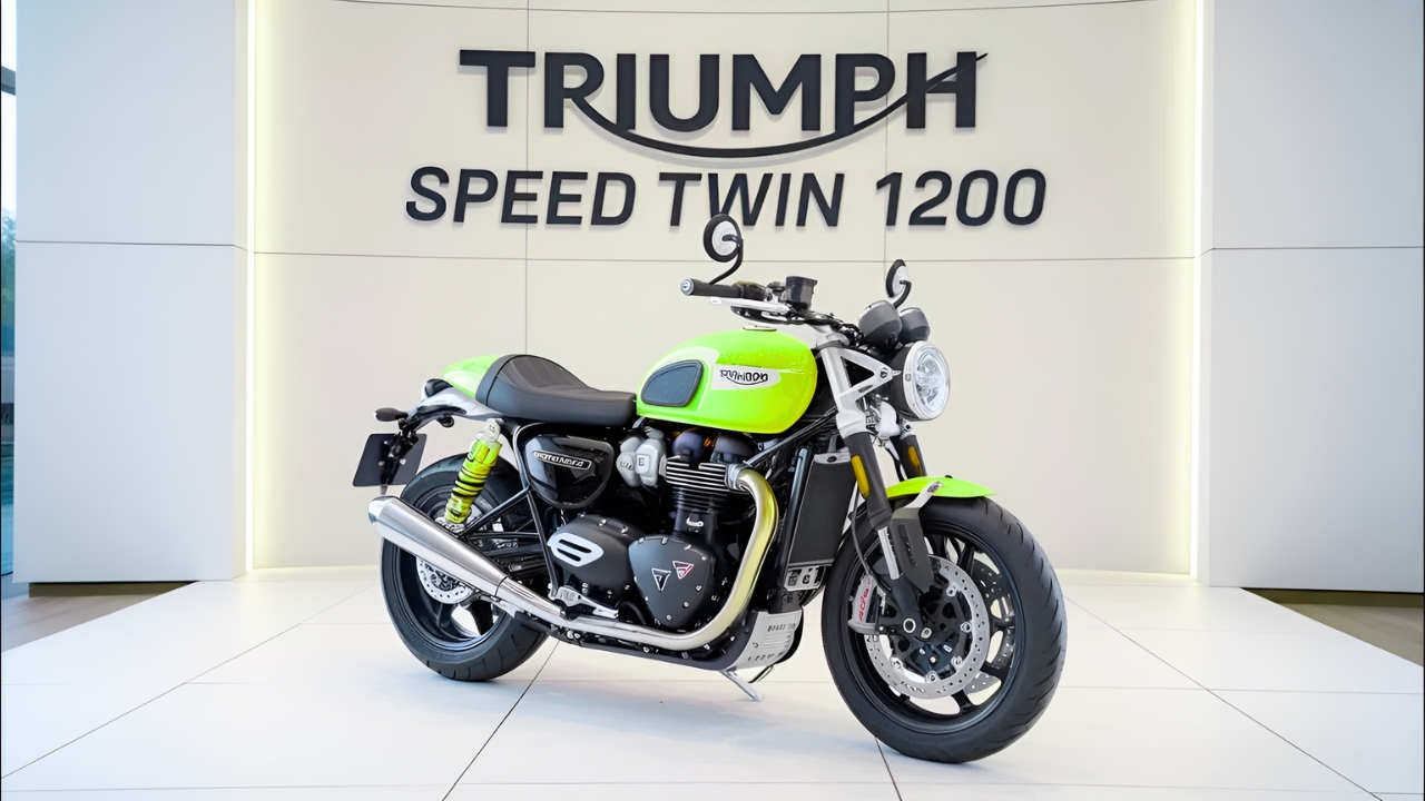 2026 Triumph Speed Twin 1200: Potencia y Estilo en Cada Viaje