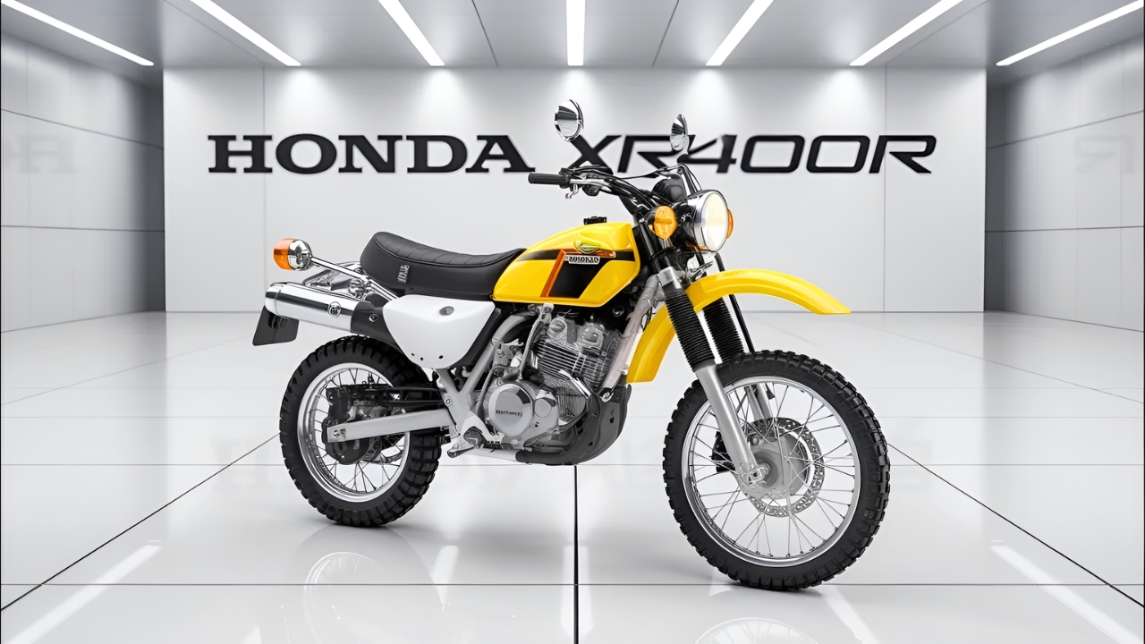 Honda XR400R Clásica: Moto Enduro Resistente con Rendimiento Confiable